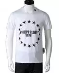 chaude t shirt philipp plein homme pas cher col rond de coton star 1978 discount